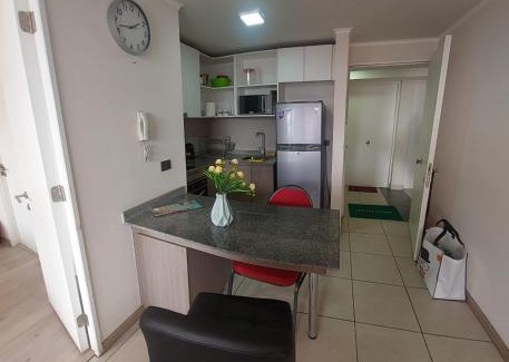 Las Rejas Apartment | Grato departamento equipado Las Rejas Santiago