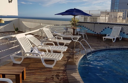 Centro Apartment | Great apt. ten steps from Areia Preta beach with complete leisure area