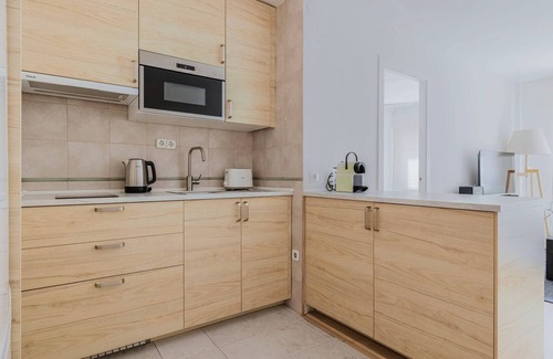 Ibiza Apartment | Great Ibiza 1BR w/Doorman, Washer & A/C, by Blueground