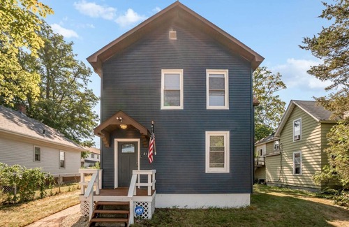 Michigan City Apartment | Great Lakes Getaway-Upper Unit, Near Outlet Mall