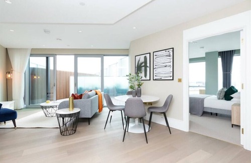 Peninsula Apartment | Greenwich-The O2nCosy water view with lots of restaurant 1 minute from O2 arena