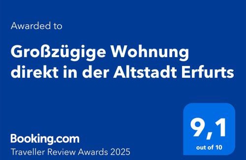 Erfurt Old Town Apartment | Großzügige Wohnung direkt in der Altstadt Erfurts
