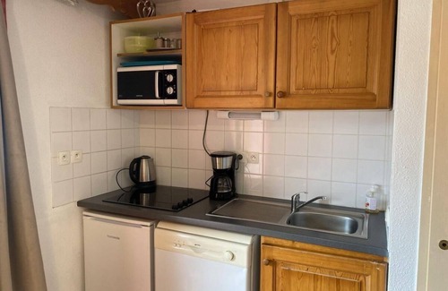 La Joue du Loup Apartment | Ground floor, terrace, parking, tv, ski locker, 25m², La Joue du Loup