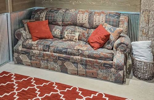 Canton Cabin | Guest suite in A-frame cabin with private entrance/private bath