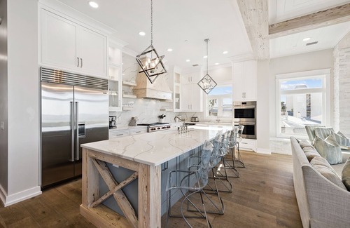 Kiska Beach House | Gulf Front mansion in PCB w/private pool & hot tub + beach access | Sleeps 36