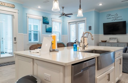 WaterSound Beach House | Gulf Retreat with Golf Cart, Bikes & Beach Gear ~ BeachLife 30a