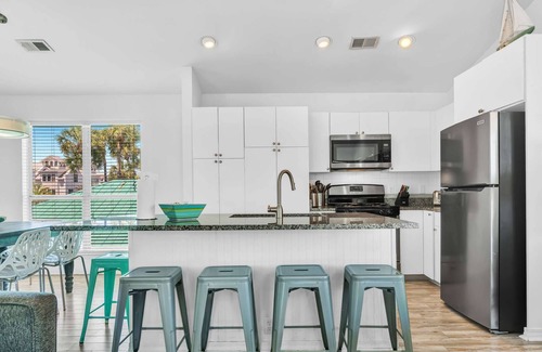 Crystal Shores House | Gulf view, Steps to beach, heated pool, walk to restaurants