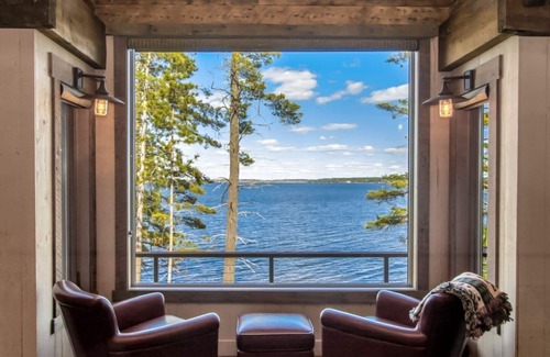 Lake Shore Cabin | Gull Lakes Finest! Reclaimed Charm and Luxury