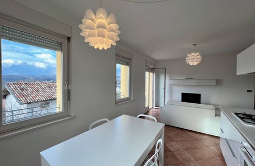 Visome Apartment | Gusela - Two-room smart apartment with balcony and mountain view