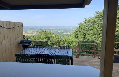 Carennac Cabin | Hébergement Nature Tout Confort Avec vue sur la Vallée de la Dordogne