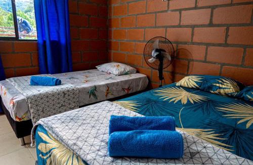 San Rafael Apartment | Habitación para 3 con acceso al rio y baño privado en San Rafael Antioquia