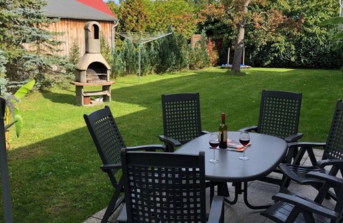 Monkebude Apartment | Haff-Ostseeferienhaus outbuilding