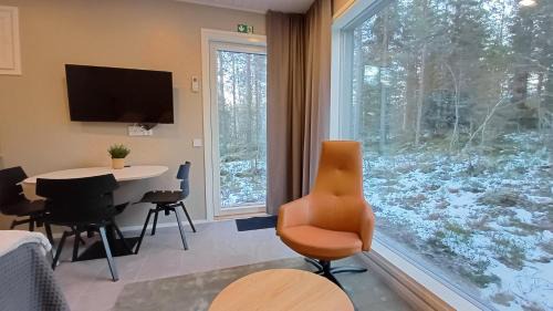Rukatunturi Ski Chalet | Halla Chalet, Aurora Borealis, ski & lake, free wifi, Vuosseli Resort Ruka