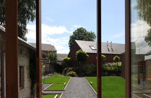 Engis Apartment | Halledet-Apartment-Superior-Private Bathroom-Garden view