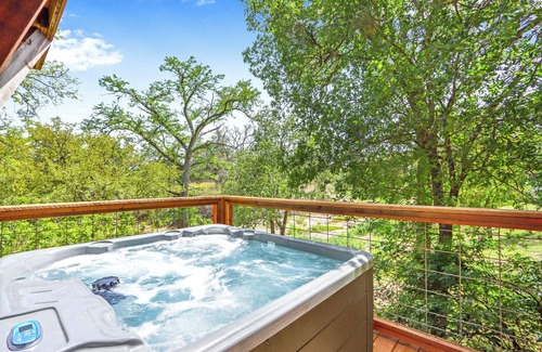Blanco House | Happiness Ranch - Cypress Tree House | Modern Couples Getaway in Blanco!
