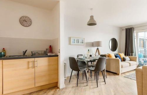 Hamworthy Apartment | Harbourside Retreat - Spacious Balcony with Harbour Views