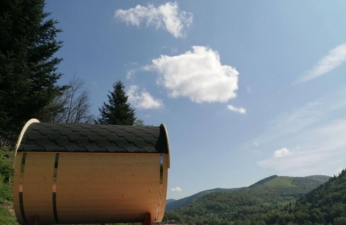 Le Menil Ski Chalet | Hautes Vosges Le Ménil Chalet Avec Sauna Tonneau