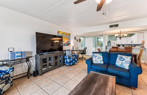 St. George Island Condo | HEAR THE ROAR of the ocean and the slow flapping of the blue herons.