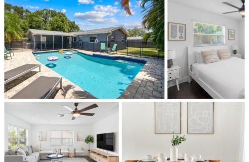 Walsingham Villa | Heated Pool, 10min from Beach, Lux 3Br 2Ba, Coco Cabana