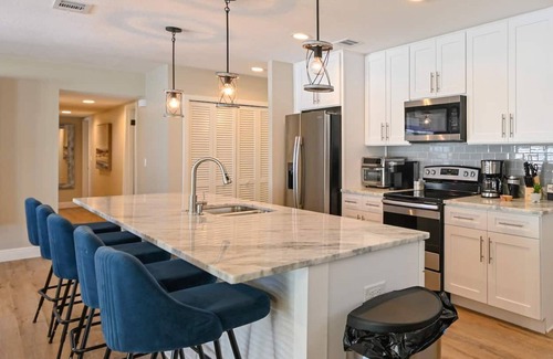 Town N County Park House | Heated Pool Modern Paradise in a Perfect Location