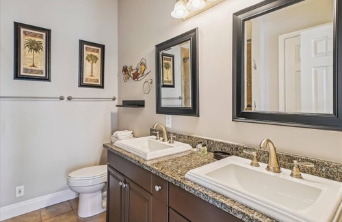 Village of Sugar Beach House | Heated Private Pool 30A Rental 'Seagrove Escape' Just Steps to Seagrove Beach!