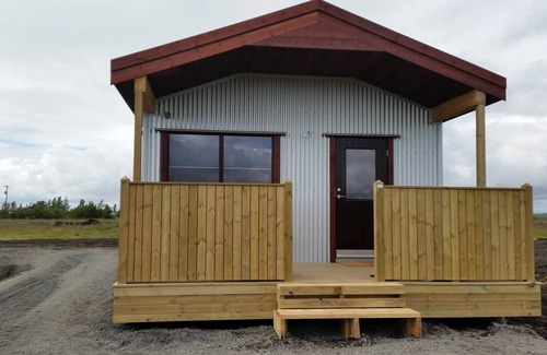 Rangarþing ytra Cabin | Hekla Cabin 3 Volcano and glacier view