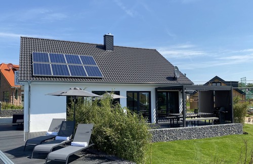 Hohwacht Villa | ★ hey BEACHVILLA ★ 5star design vacation home ★ Pool ★ Sauna ★ Climate ★ Baltic Sea ★