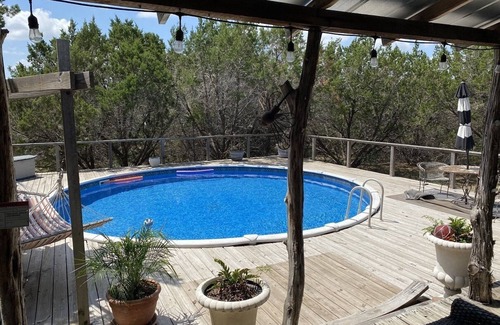 Wimberley Cabin | Hidden Gem with Private Pool and Hot Tub