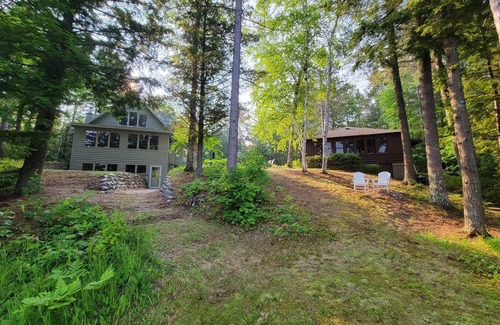 Minocqua House | Hide-a-Way Bay on popular Fence Lake-Minocqua