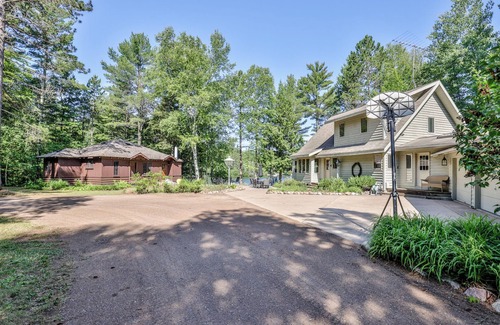 Minocqua House | Hide-a-Way Bay on popular Fence Lake-Minocqua