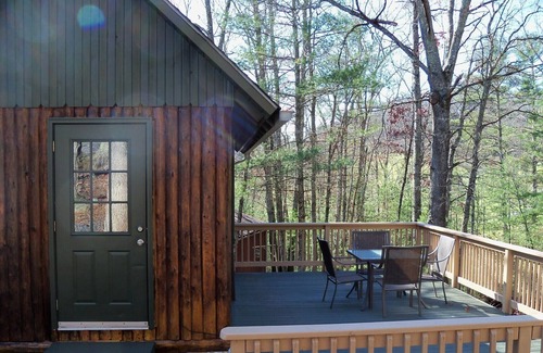 Warm Springs Cabin | Hide Away Log Cabin nestled in a serene setting in Beautiful Bath County, Va.