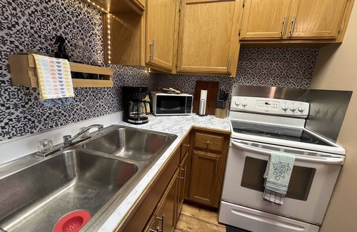 Mammoth Spring Apartment | Hideaway Loft on Historic Main Street in Beautiful Brick Building.