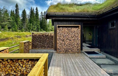 Sjusjoen House | High standard cabin at Sjusjøen sauna, hot tub & ski trails right outside