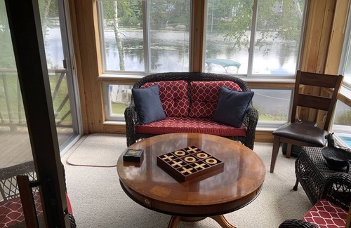 Washington House | Highland Lake Waterfront home perfect for family, fun, outdoors, and S’Mores!