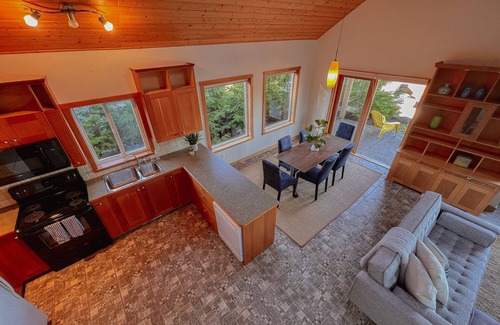 Tofino House | Hilltop Red House-Marina, View, Downtown, Pet, BBQ