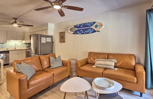 North Forest Beach Apartment | Hilton Head Condo with Covered Balcony and Pool Access