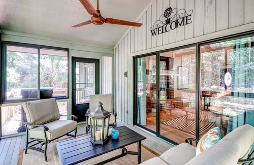 Lawton Woods House | Hilton Head Home in Sea Pines, ½ Mi to the Beach!