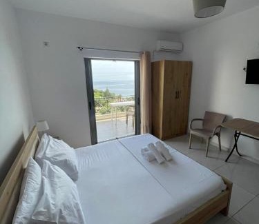 Himare Apartment | Himare sunset view