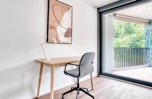 Wollishofen Apartment | Hip Wollishofen 2.5 Room w/W/D & Storage, near Market, by Blueground