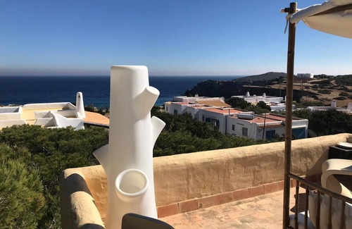 Ibiza Island Apartment | Hippy House Red + Chillout, Hammock Nature, Beaches, Bike area, Hippy Market