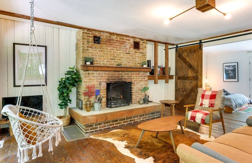 Neversink House | Historic Catskills Getaway: Large Deck, Fire Pit!