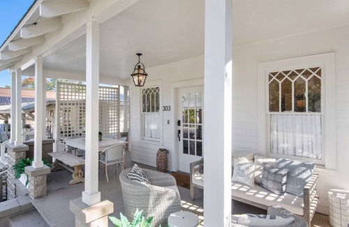 Old Town Cottage | Historic Cottage in Olde Town BSL - One Block from Beach & Dining