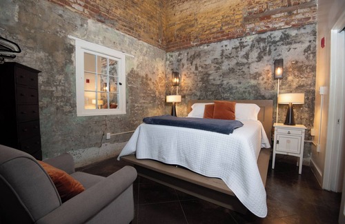 Bywater Bed & Breakfast | Historic Firehouse in the French Quarter! Queen suite with private bathroom.