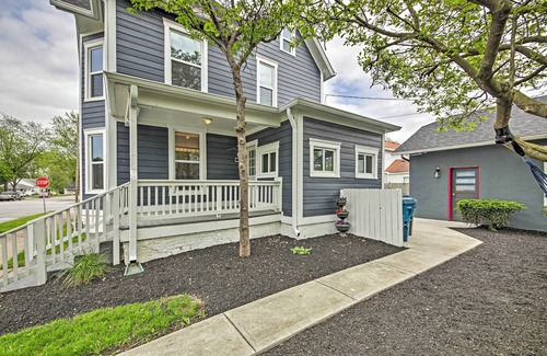 Noblesville House | Historic Noblesville Home w/Private Yard!