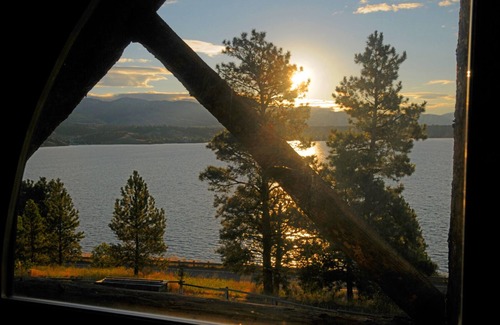 Helena Cabin | Historic Unique 1890's Log Cabin At Canyon Ferry Lake, pet friendly