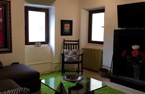 Colmurano House | Historic Village Townhome with Rooftop Terrace