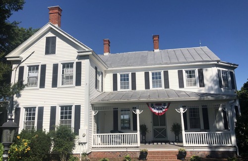 Reedville House | Historic Waterfront Farmhouse, Private Beach Access
