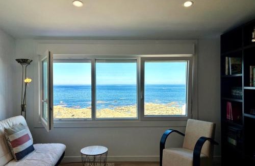 Baiona Apartment | Holibai Albatros, Dúplex al ladito del Mar, con terrazas y piscina, Baiona