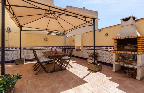 Vallpineda Apartment | Holiday Apartment "Tres Terrazas" with Sea View, Shared Pool & Wi-Fin