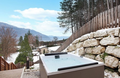Levico Terme Apartment | Holiday Apartment "Wellness Lodge Chicca" with Lake View, Sauna & Wi-Fi